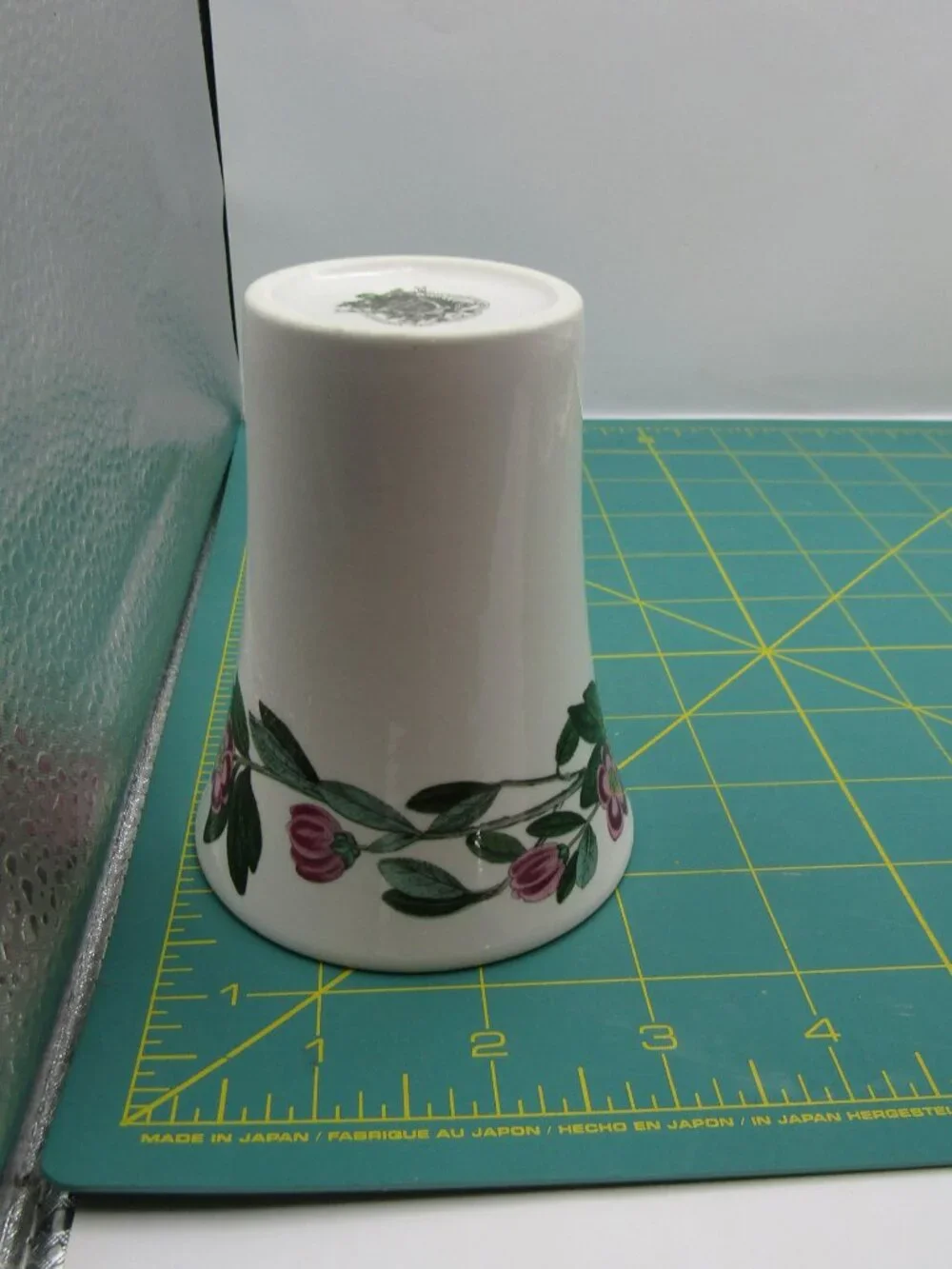 Portmeirion Ceramic Toothbrush Holder, Tumbler and Soap/Lotion Dispenser